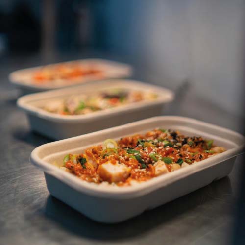 IMAGES x 4-3 Freshly prepared meal boxes